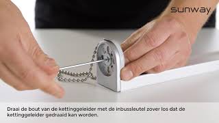 Laag werk pin Rolgordijnen | Wand- naar Plafondplaatsing | SUNWAY® Raamdecoratie - YouTube