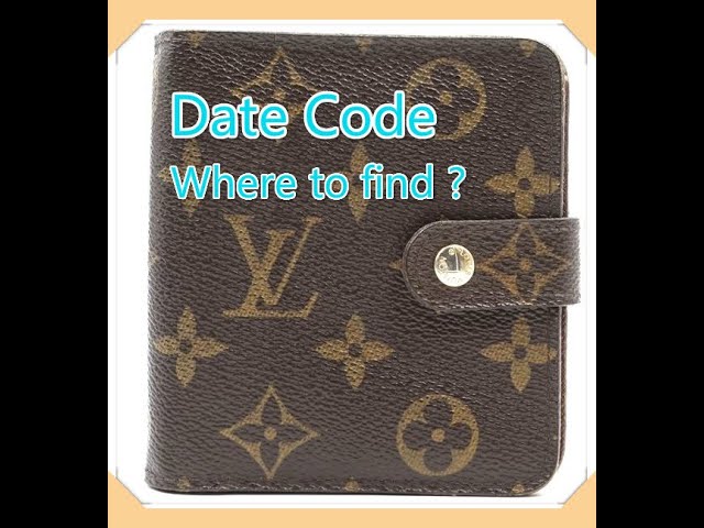 Date Code & Stamp] Louis Vuitton Monogram Compact Zip Around