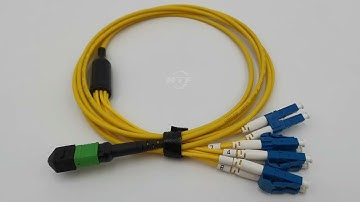 8 pin MPO LC 2M Breakout cable