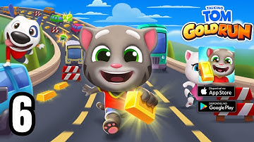 Talking Tom Gold Run Gameplay Walkthrough Part 6 - (iOS, Android)