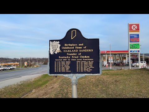 Colonel Sanders Was a Hoosier (Henryville, Indiana)