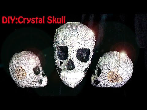 DIY: CRYSTAL SKULL. CALAVERA DE CRISTAL O AHULLADORA (sub eng)