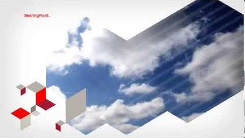 BearingPoint - Cloud navigation: Helping you navigate the Cloud