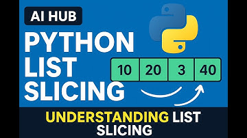 Python List | Video 3 | List Slicing