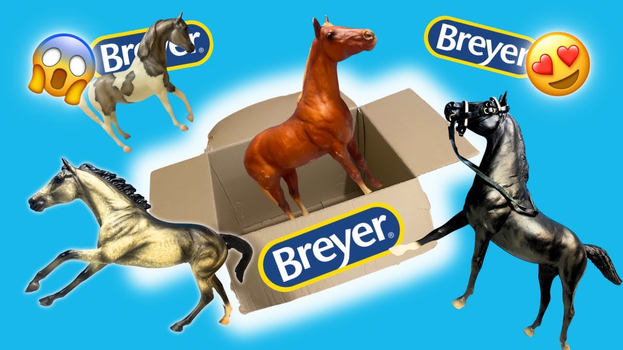 HUGE BREYER unboxing - Traditional, freedom & vintage! Model horse ...