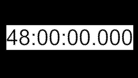 Temporizador 48 horas Vídeo de contagem regressiva 48 horas Vídeo mais longo do YouTube