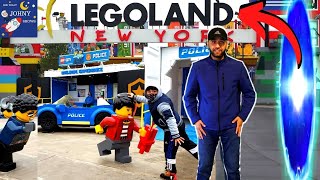 Johny Shows Teleports To LEGOLAND NEW YORK On Lego Army Train Full Park Tour