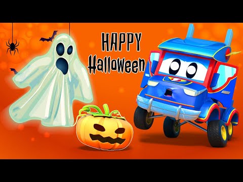 #1 Siêu xe tải – Những bộ phim hoạt hình về Halloween hay nhất – Thành phố xe hơi – Hoạt hình thiếu nhi Mới Nhất