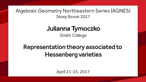Representation theory associated to Hessenberg varieties - Julianna Tymoczko