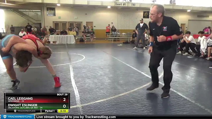 187 Lbs Placement Matches (16 Team) - Cael Leisgan...