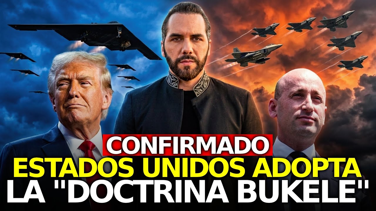 ¿Estados Unidos adoptará la DOCTRINA BUKELE para combatir el crimen?