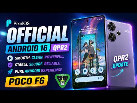 PixelOS Official A16 on Poco F6 - Full Detailed Review! (May Patch + QPR2)