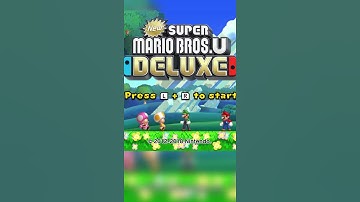 Infinite 1-Ups in New Super Mario U #shorts