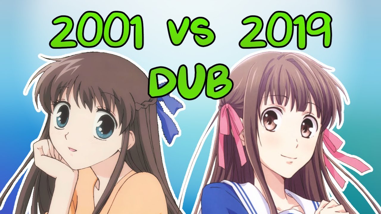 Dub Comparison  Fruits Basket 2001 vs 2019 