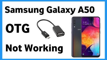 A50 Otg Setting | Samsung A50 Otg Not Working | Samsung Galaxy A50 Otg Setting