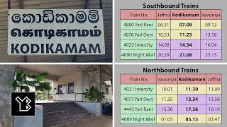 Kodikamam Railway Station Timetable, 2025 - Southbound & Northbound Trains