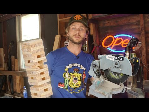 How to Make Giant Jenga