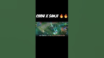 Chou x Sanji Collab ⚡ One Piece in Mobile Legends #mlbb #onepiece #choumlbb #sanjionepiece
