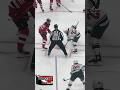 Jack Hughes NJ Devils vs Marco Rossi Faceoff #njdevils #minnesotawild #shorts #shortvideo #nhl