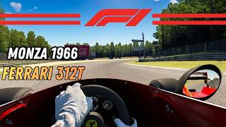 No Chicanes! Ferrari 312T @ Monza 1966 Top Speed Hotlap | Assetto Corsa screenshot 3