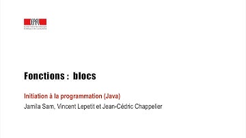 Fonctions : blocs