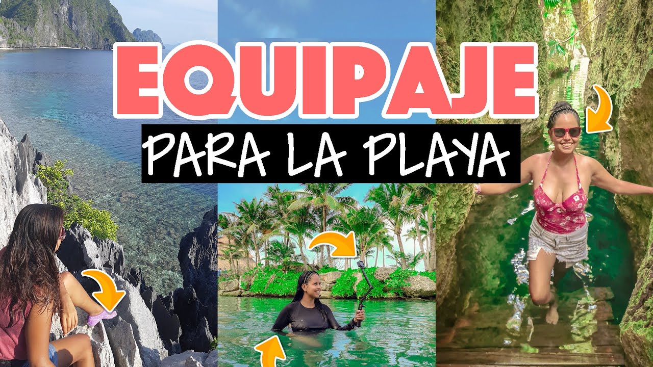 Equipaje para viajar a la playa | Accesorios básicos para playa por  Mundukos - YouTube