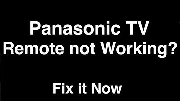 Panasonic Remote Control not Working  -  Fix it Now