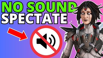 Fix No Sound While Spectating Apex Legends