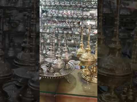 اواني تقليدية نحاسية و فضية لتزيين البيوت و اكسسوارات رائعة صناعة تقليدية اوني راقية فضة نحاس