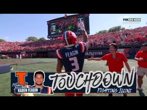 Kaden Feagin Takes it to the House with the 64-YD TD vs. USC | Illinois Football