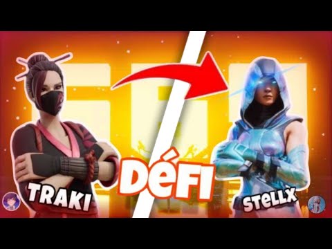 @TRAKIYT me LANCE un DÉFI sur FORTNITE !!