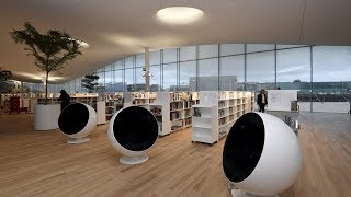Une bibliothèque ultramoderne en Finlande