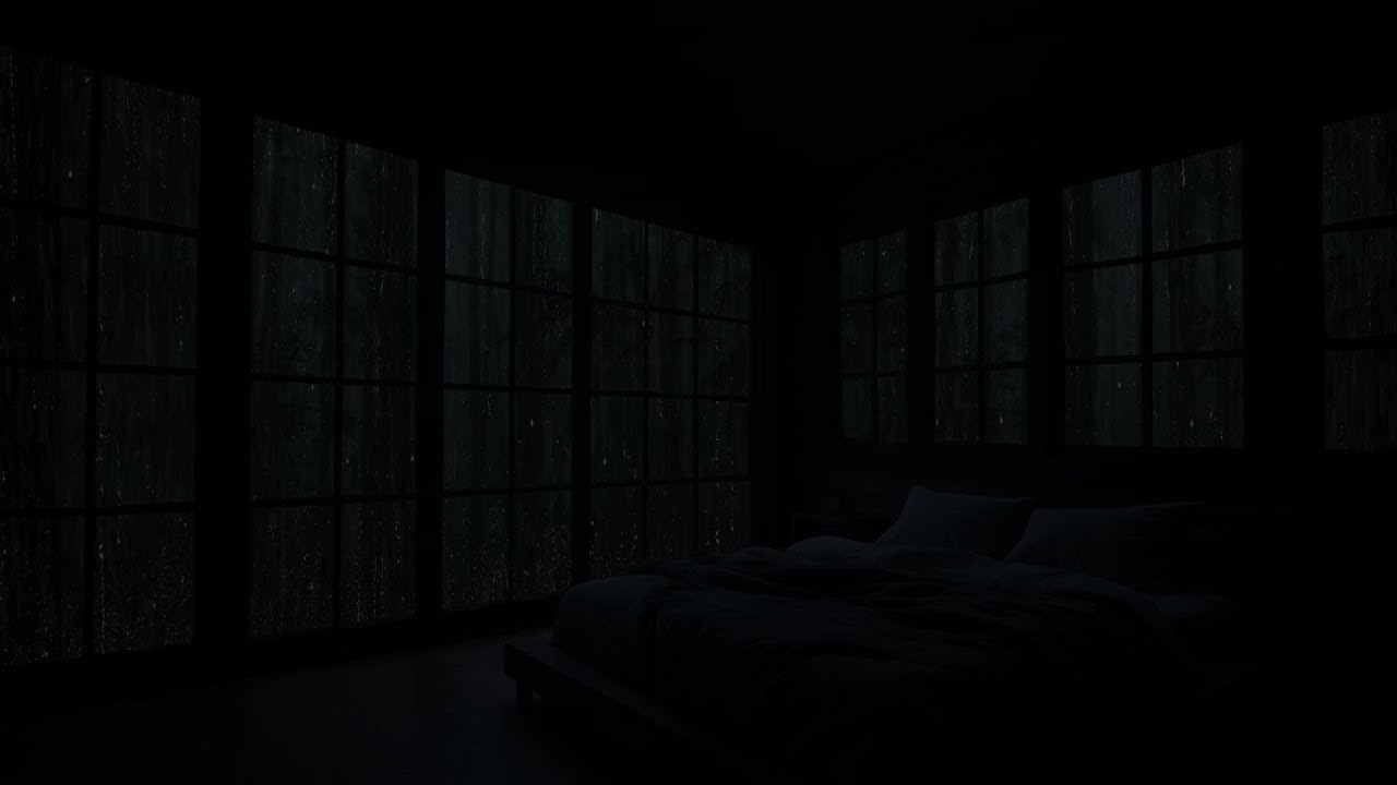 Drift Into Deep Sleep with Calm Night Rain Ambience | Relaxing Rain Sounds for Better Rest