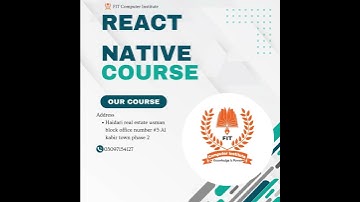 React Native Course In Lahore, Punjab Pakistan