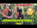 El primer beso de monica y tina 🙈comprando flores para la casa de Beto 🥰