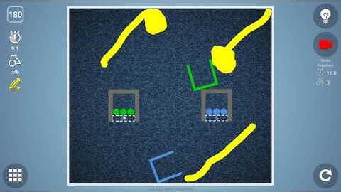 Check out how I solved level 180 in Brain It On! #BrainItOn