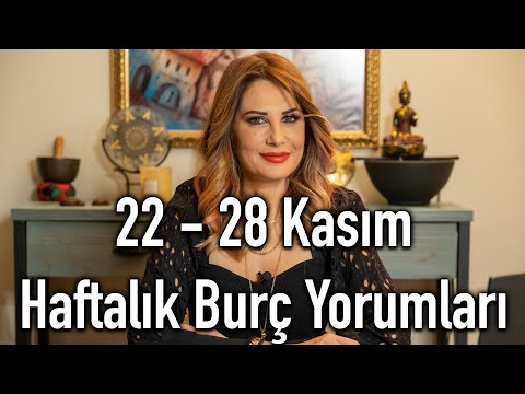 EĞLENCELİ ZAMANLAR BAŞLIYOR! - 22 - 28 Kasım Haftalık Burç Yorumları - Hande Kazanova ile Astroloji