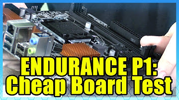 RX 480 Endurance Test on a Cheap Motherboard - Part 1