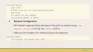 Solving Path Redirect Issues in HA Proxy for Webmin Configuration