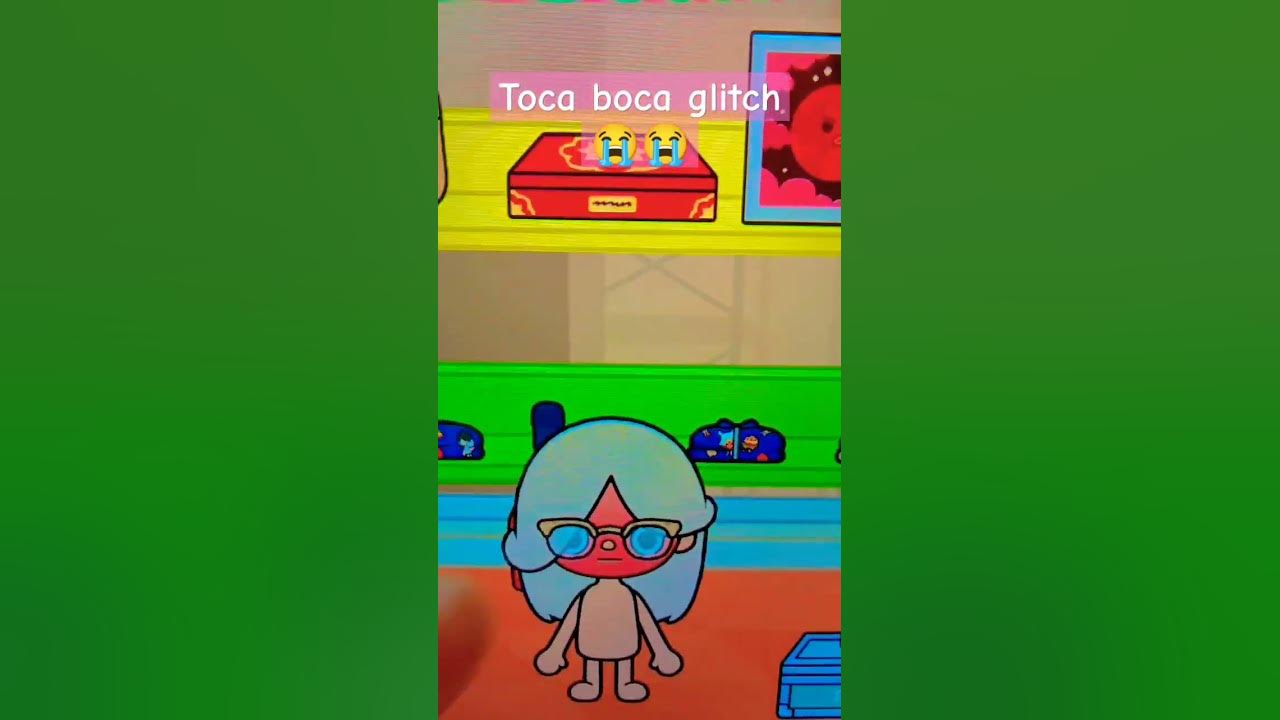 It's a TOCA BOCA GLITCH?!🤣😂🙏🏻 #shorts #tocaboca #tocalifeworld #glitch #funny #crazylol