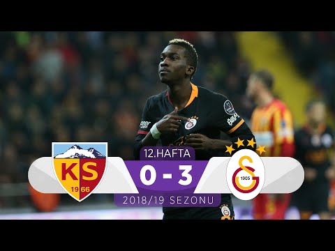 Kayserispor (0-3) Galatasaray | 12. Hafta - 2018/19