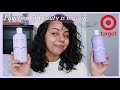 FUNCTION OF BEAUTY IN TARGET! WAVY HAIR SHAMPOO & CONDITIONER REVIEW (cgm approved)