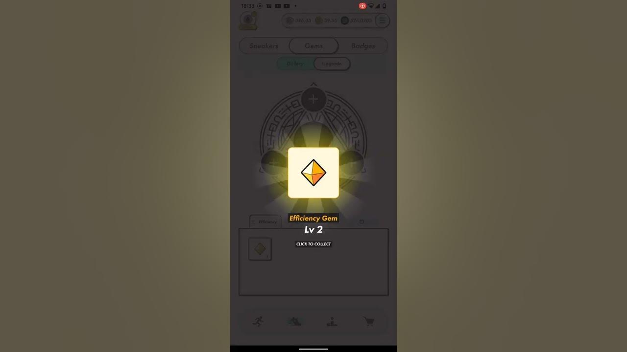 STEPN upgrade gem LV1 YouTube