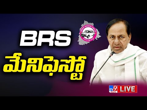 CM KCR LIVE : BRS మేనిఫెస్టో పై ప్రెస్ మీట్ | Telangana Elections 2023 - TV9