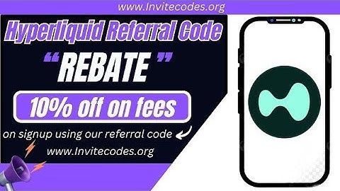 Hyperliquid Referral Code [REBATE] - Enjoy a Flat 10% Discount On Fees.