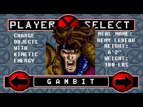 X-Men: Reign Of Apocalypse - Gambit Playthrough