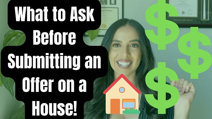 What to Ask BEFORE Submitting an Offer on a House! (For homebuyers and buyer's agent) #homebuyertips