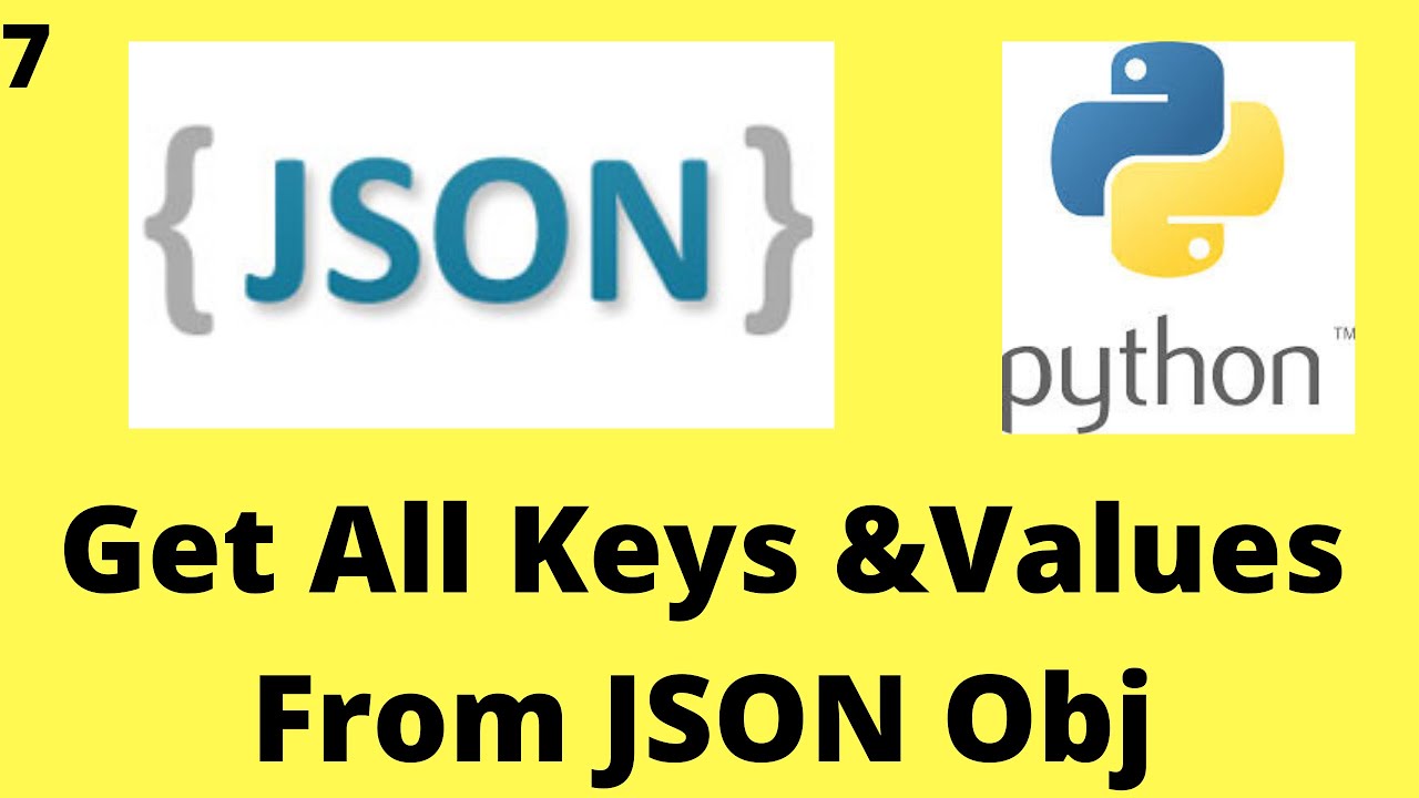 Get All Keys And Values From Json Object Python