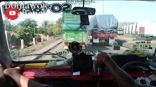 konvoi truck cabai jawa timur dengan truck cabai sumatra di jalan pantura comal