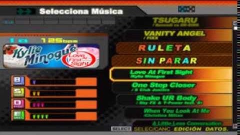 Dancing Stage MEGAMIX song list